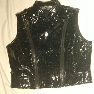 Lip service Rainbow in the Dark vest L